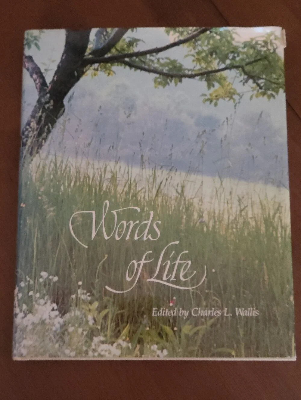 Vintage Words of Life Hardcover with DJ -  Poetry Inspirarational Wisdom - OOP